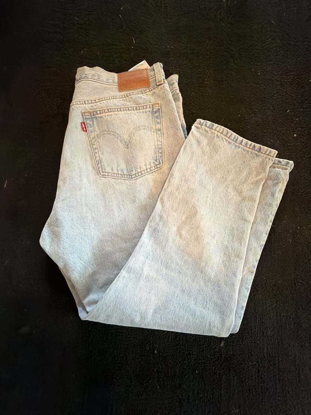 Levi's 501 Original Fit Women's Jeans Light Wash Size W32 L26